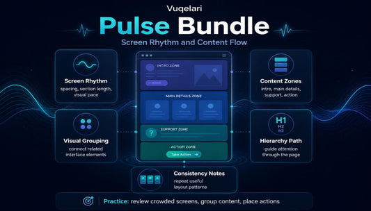 Vuqelari Pulse Bundle diagram on a dark background with blue and white elements.
